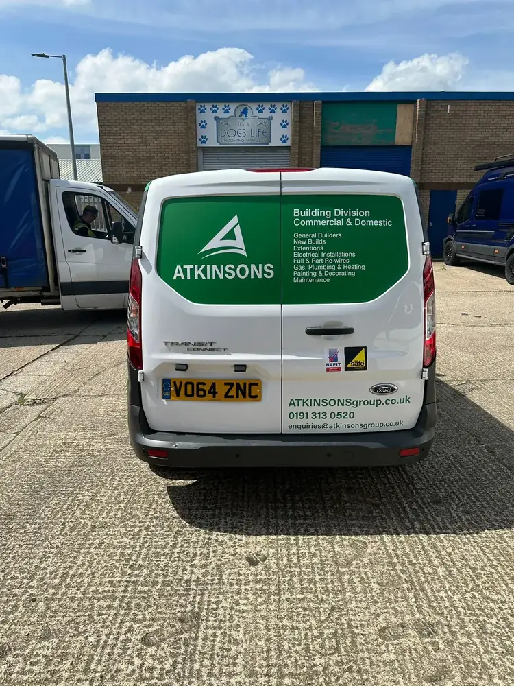 ATKINSONS joiners fitting a steel beam in a Sunderland loft conversion